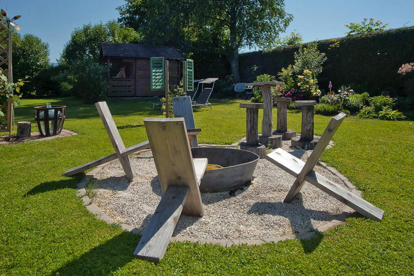 Ferienwohnung "Haus Falle" Schiefling am See Exterior foto